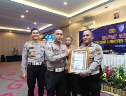 *Ditlantas Polda Babel Kembali Terima Penghargaan dari Korlantas Polri, Torehkan Prestasi Bidang Gakkum*