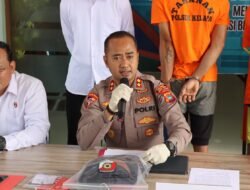 Kapolres Bangka Barat Gelar Konferensi Pers Ungkap Pembunuhan Berencana di Terminal Kelapa