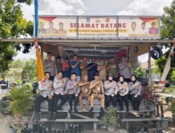 Bhabinkamtibmas Arung Dalam Dampingi Penilaian Lomba Pos Kamling Tingkat Polda Kep. Babel